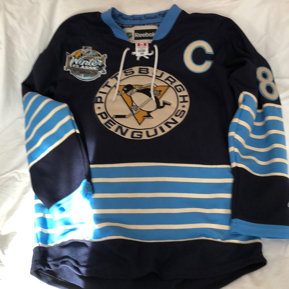 Penguins Crosby Winter Classic Penguins Jersey